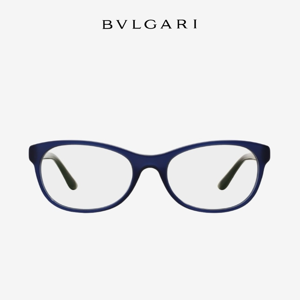 Bulgari Blue and Gold Women's Glasses - Picture 2 of 16